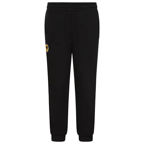 Wolverhampton Wanderers Kits Shop | Essentials Jogger – Black – Junior Wolves Jerseys and Gear